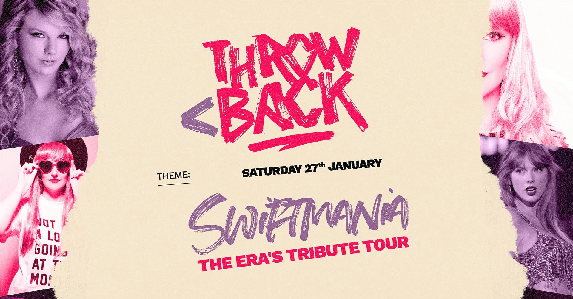 SWIFTMANIA (UK’s biggest Taylor Swift tribute performing The Era’s Tour live) *ONLY 5 £6 TICKETS LEFT*