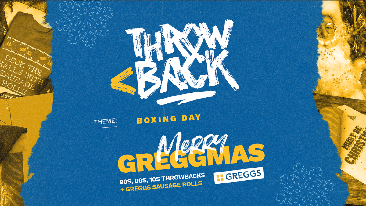 MERRY GREGGMAS BOXING DAY SPECIAL (Greggs Sausage Rolls & 90s, 00s, 10s Throwbacks)