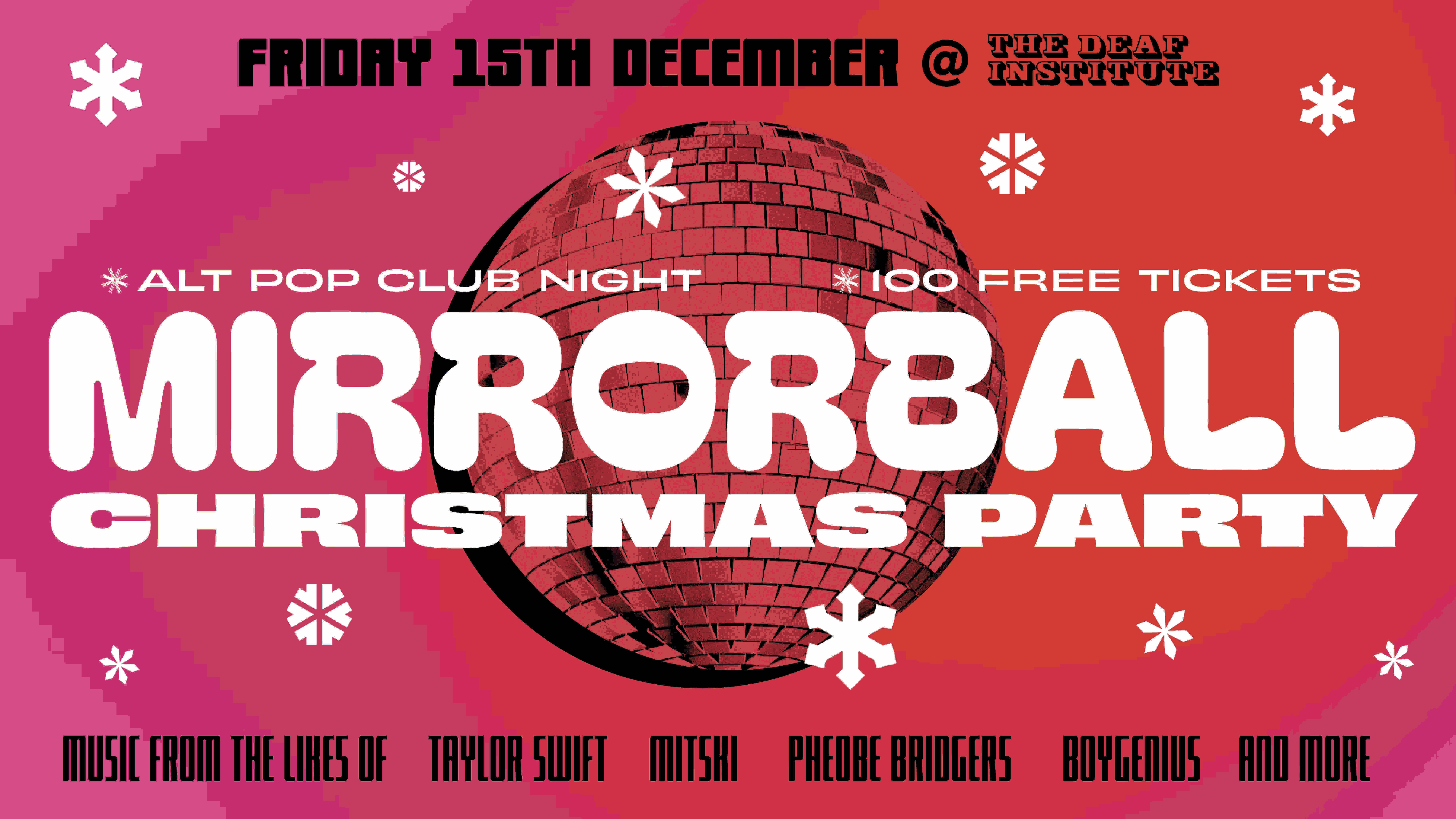 MIRRORBALL – CHRISTMAS PARTY! 🪩