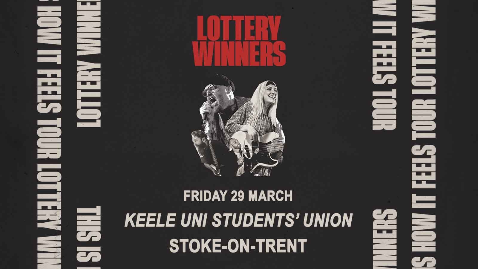 Lottery Winners at Keele University Students’ Union