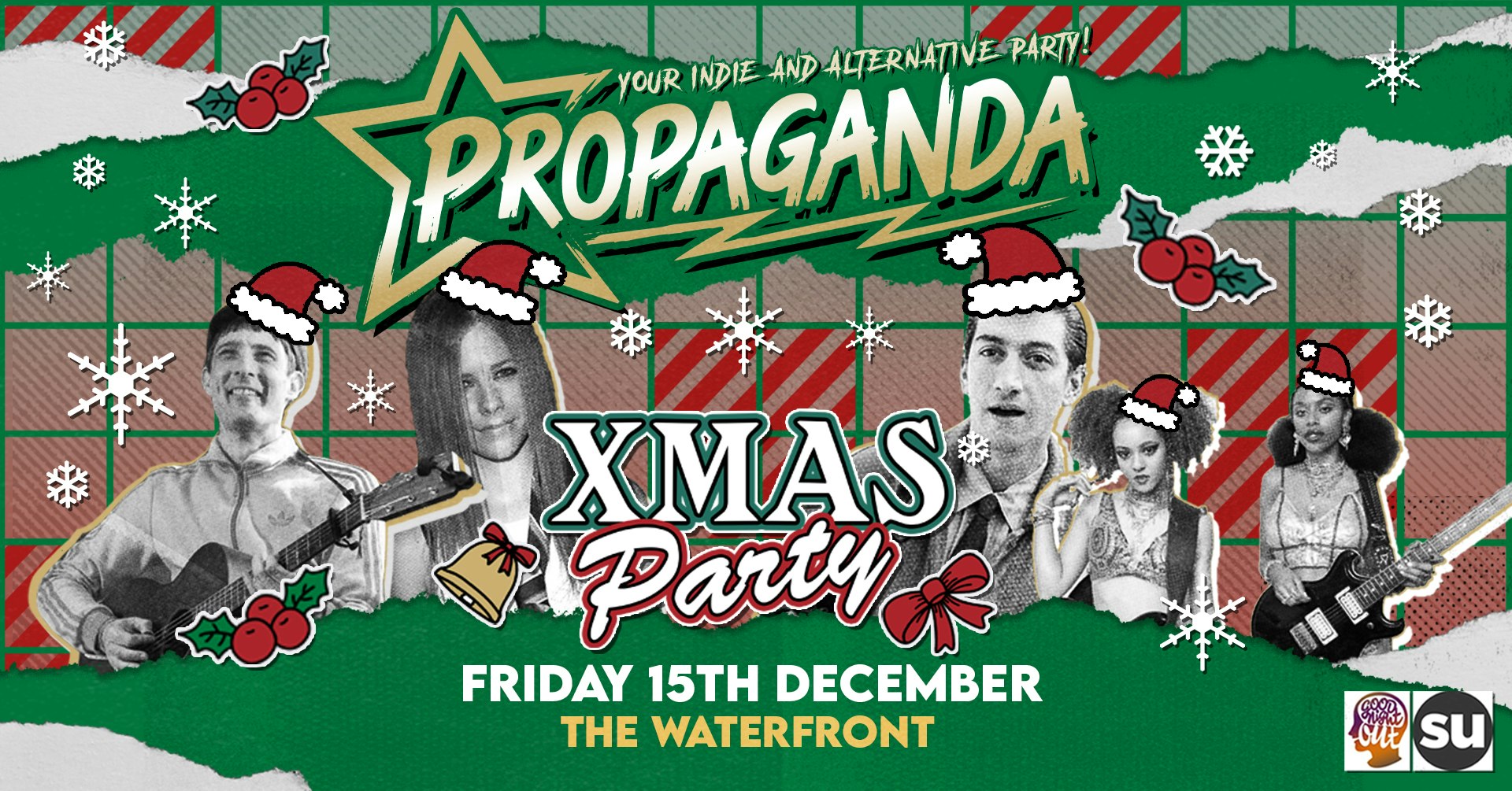 This Friday! Xmas Party! – Propaganda Norwich – The Waterfront!