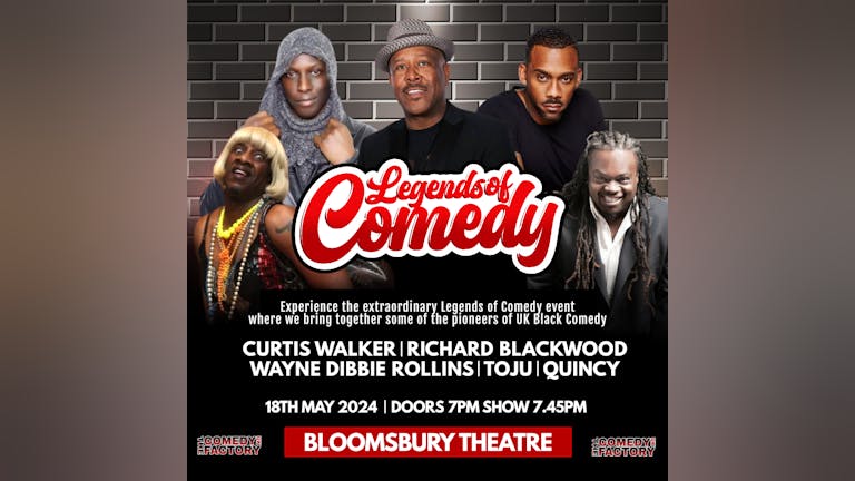 Legends Of Comedy London Show