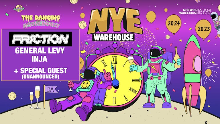 NYE Warehouse 2023 // Norwich Warehouse Events // 31st December 