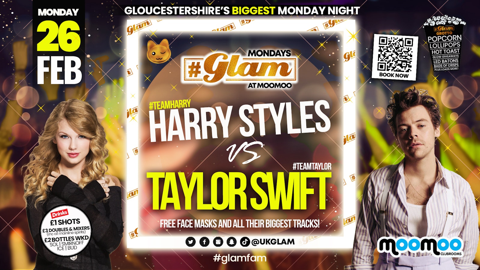 Glam – Taylor vs Harry 🤔