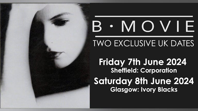 B-MOVIE Live  at Glasgow  - Ivory Black's 