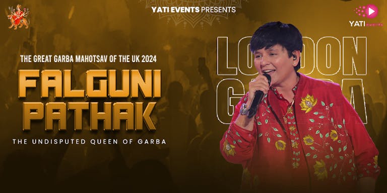 Falguni Pathak The Queen of Garba part of The Great Garba Mahotsav 2024