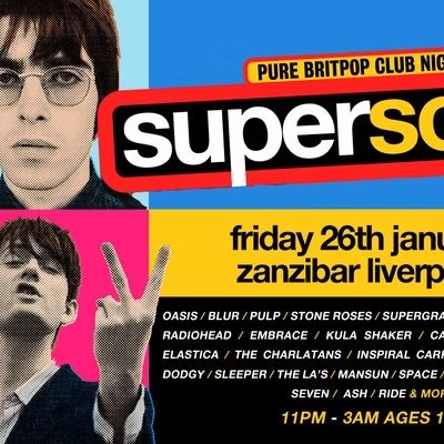 Supersonic Britpop Club Night