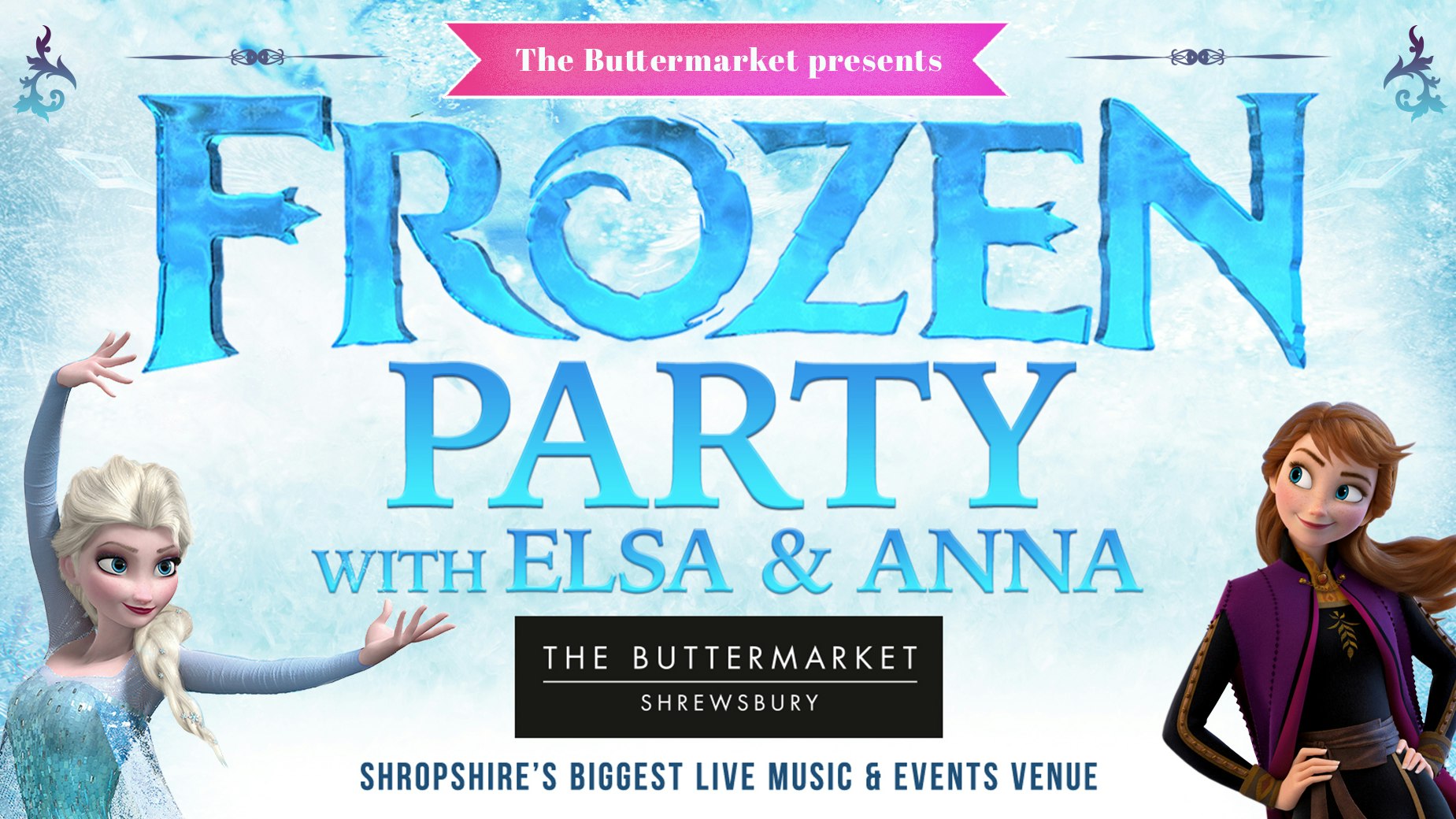 🚨SOLD OUT! 👑 ❄️ FROZEN PARTY at 11.30am  ❄️ 👑