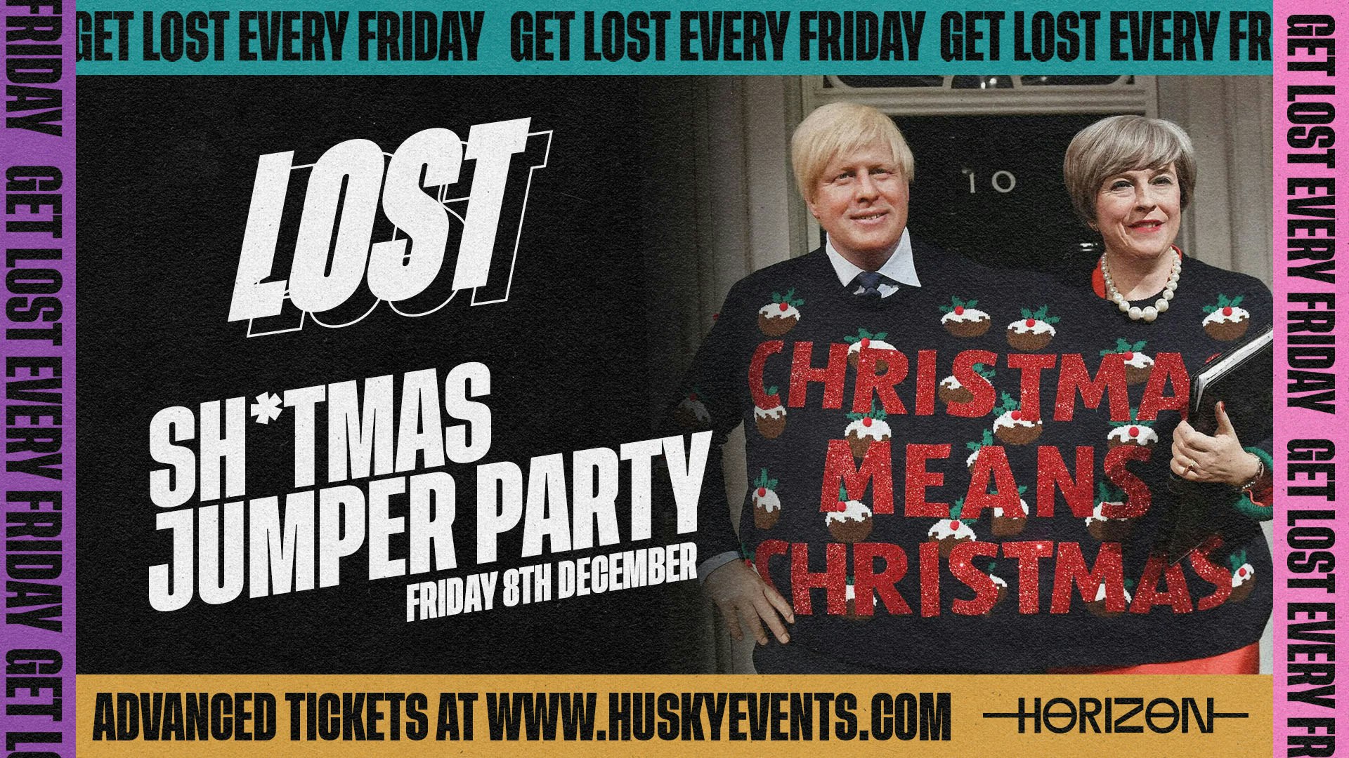 LOST Fridays x Sh**mas Jumper Party | £1 Drinks!