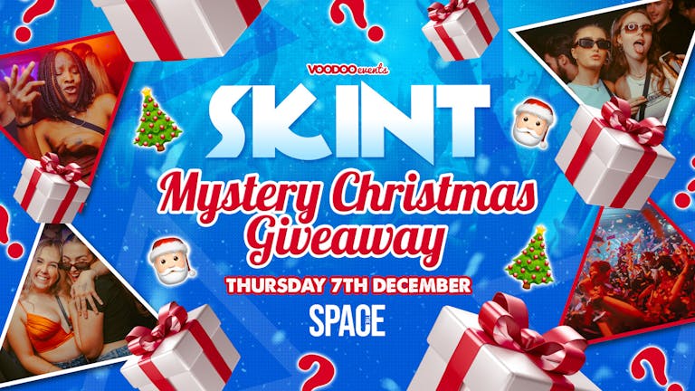 Skint Thursdays at Space -  7th December - Mystery Christmas giveaway 