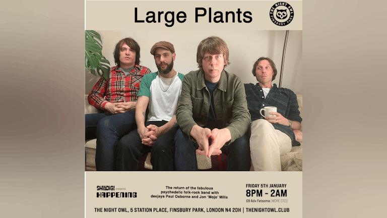Shindig presents HAPPENING! with Large Plants