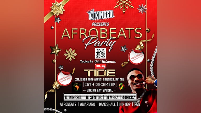 🎉 AFROBEATS PARTY 🥳 26TH BOXING DAY SPECIAL! 🎁🎄