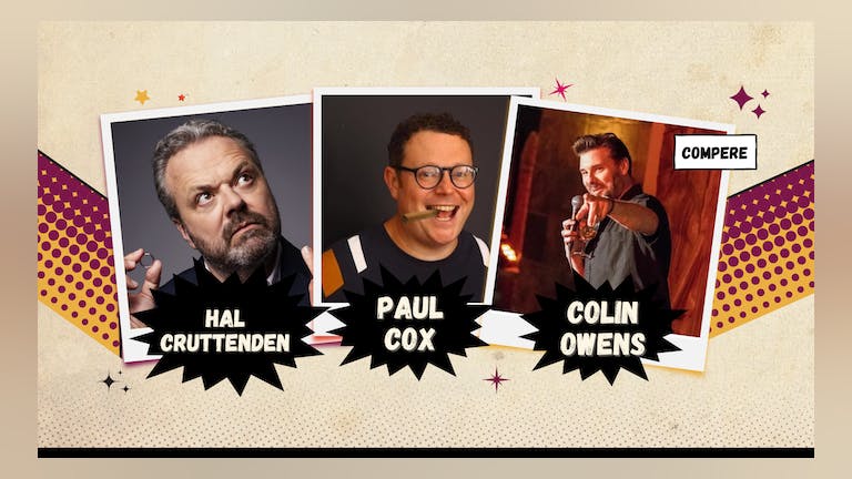 Stand Up in the Basement Comedy - Hal Cruttenden | Paul Cox