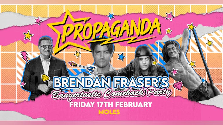 Brendan Fraser's Bangertastic Comeback Party! Propaganda Bath!