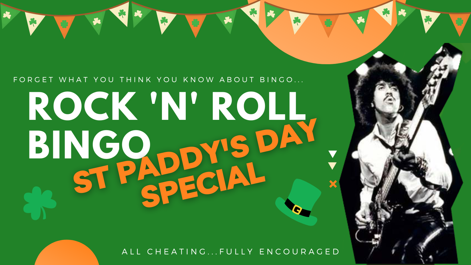 Rock N Roll Bingo – St Paddys Special