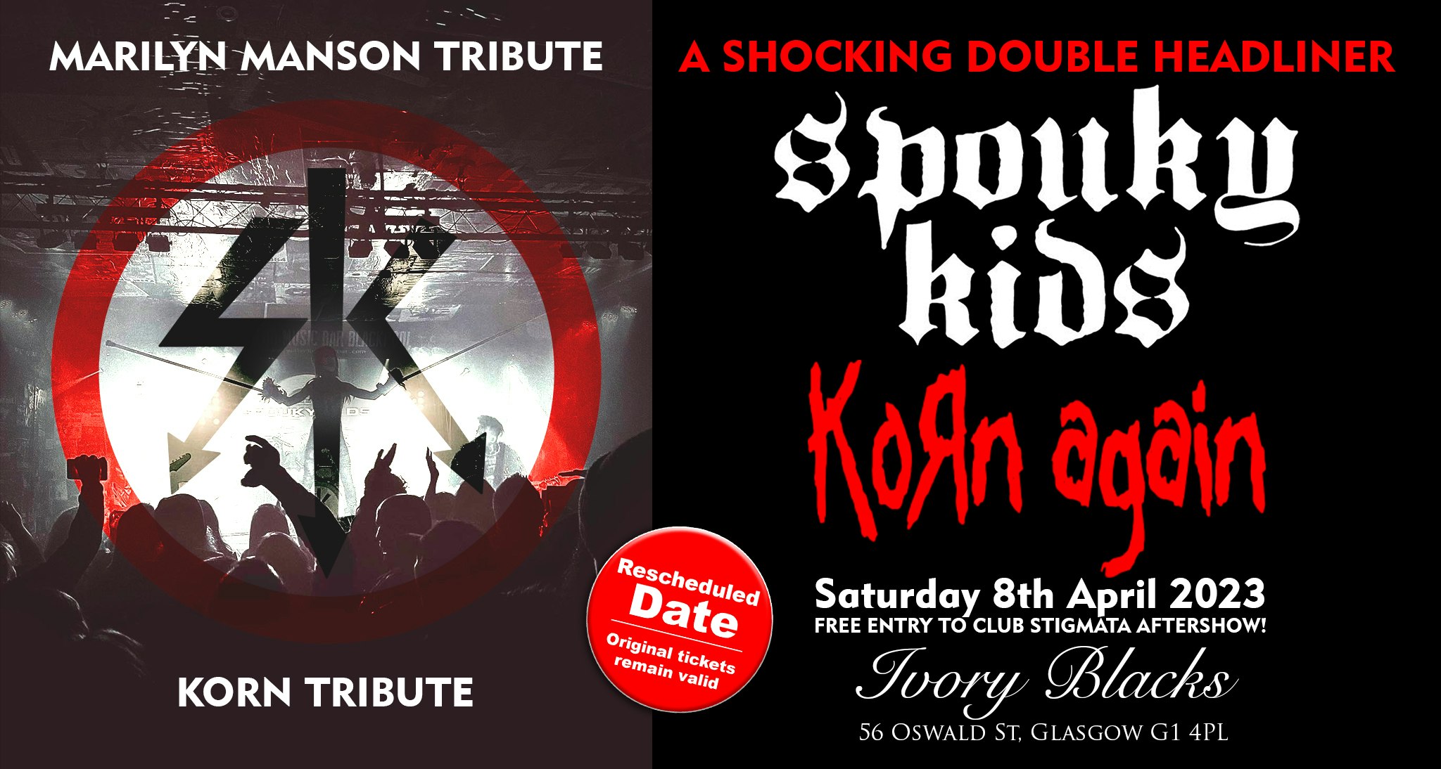 SPOUKY KIDS (Marilyn Manson Tribute) + KORN AGAIN