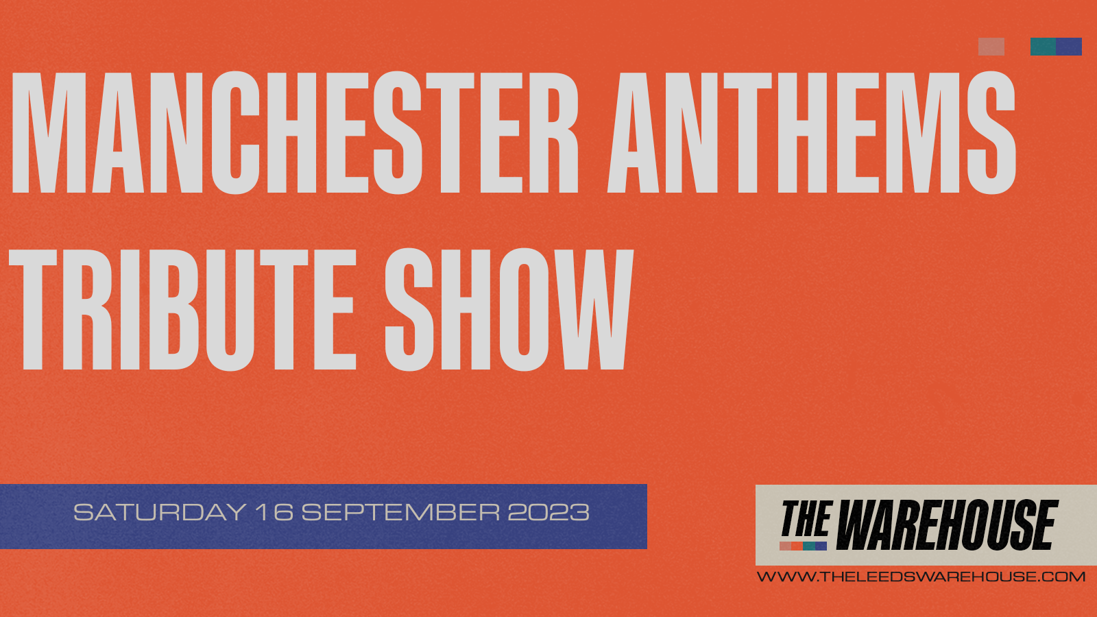 Manchester Anthems Tribute Show
