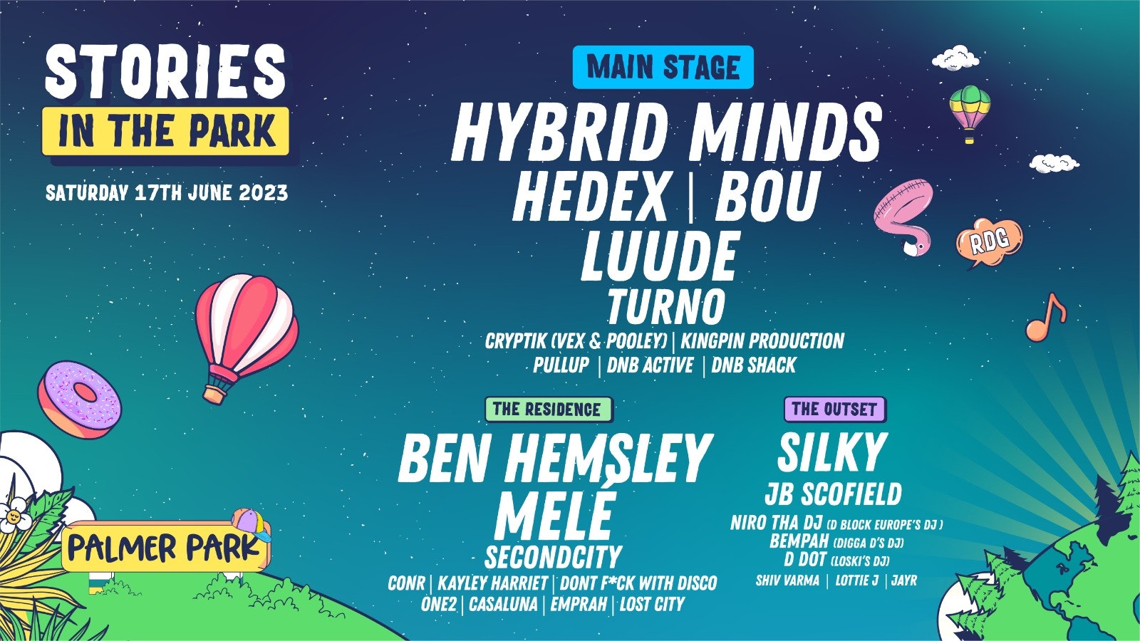 Stories In The Park 2023 – Saturday 17th June 🎪