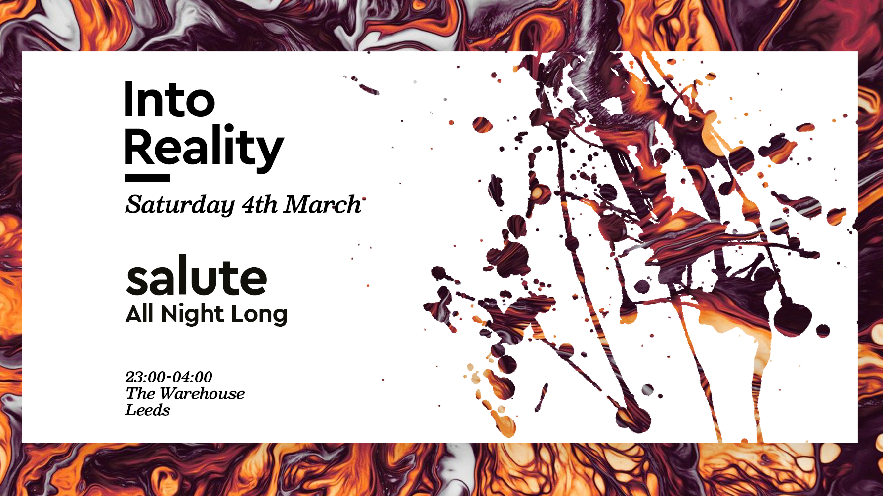 Into Reality: salute – All Night Long (Final 50 tickets)