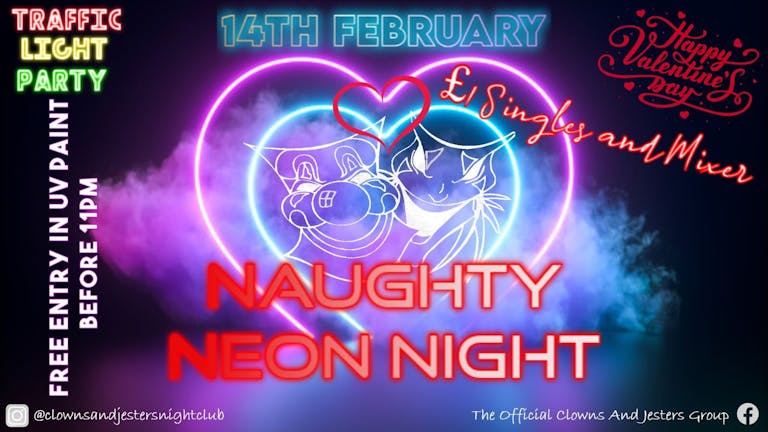Naughty Neon Valentines Day 2023