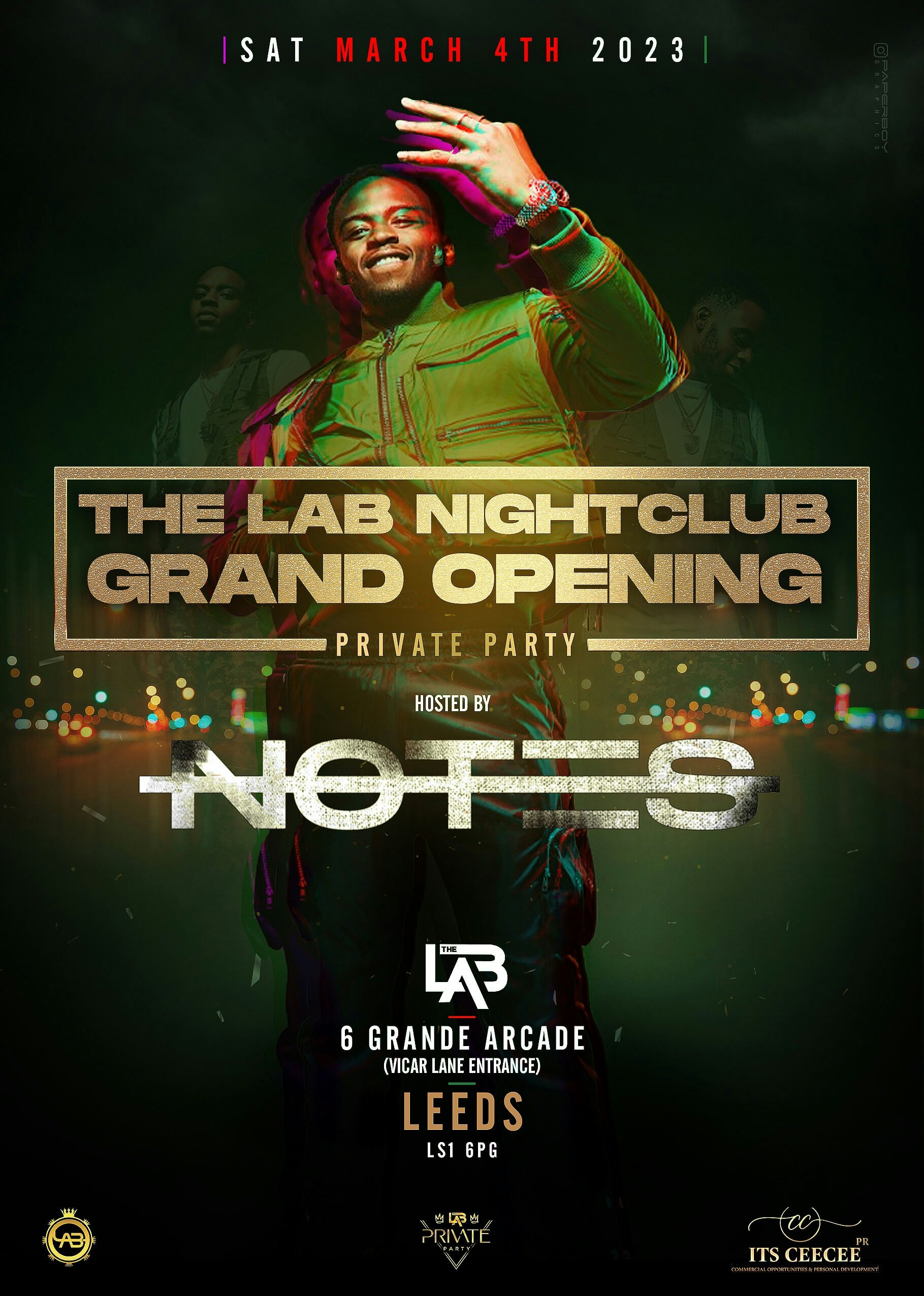 THE LAB GRAND OPENING HOSTED BY NOT3S