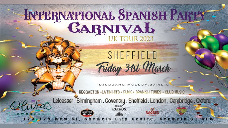 Sheffield International Spanish Party-31st March 