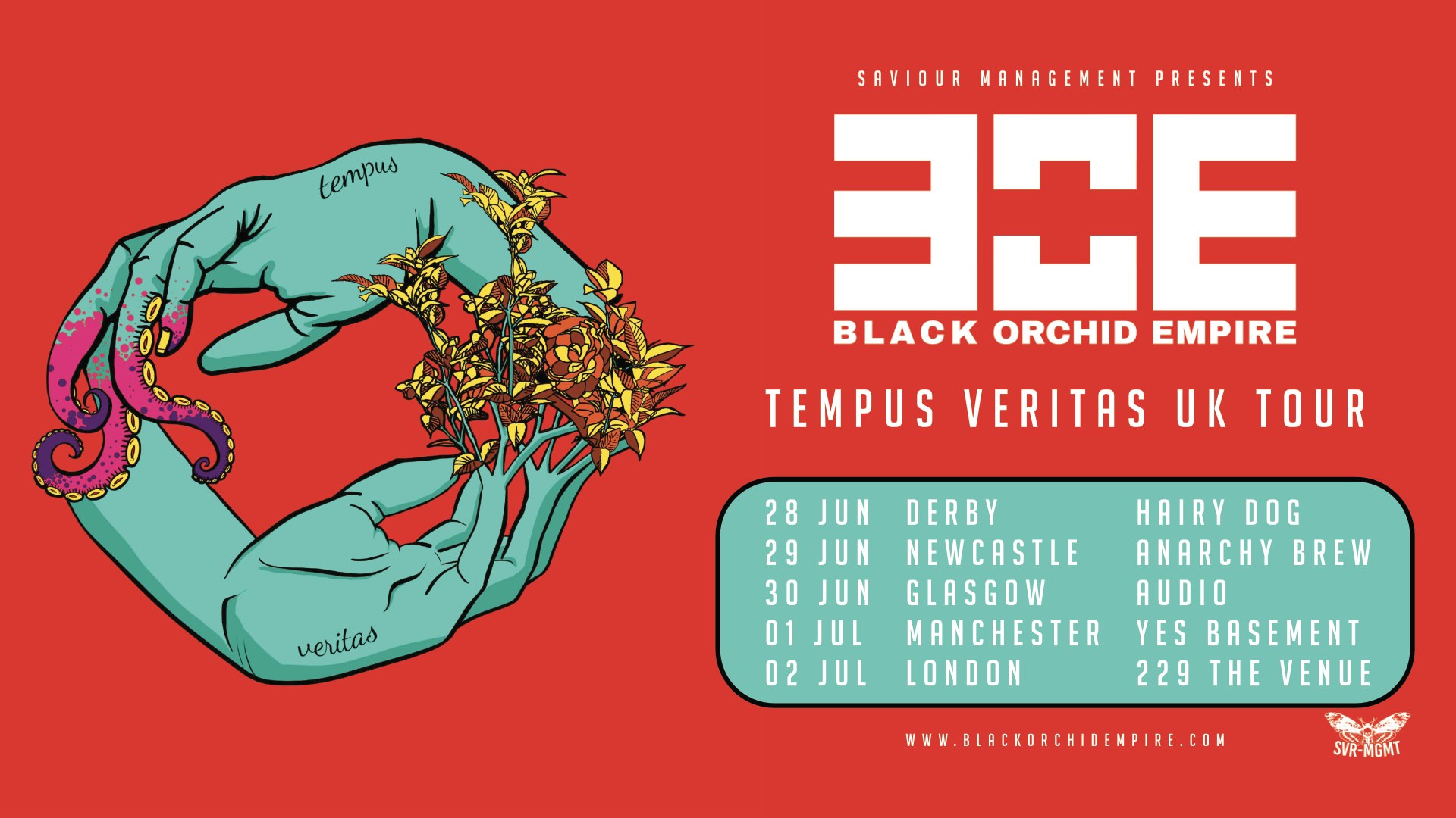 Black Orchid Empire | Manchester, YES (The Basement)