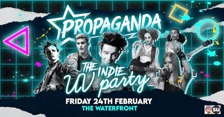 TONIGHT! Propaganda Norwich – UV Party!