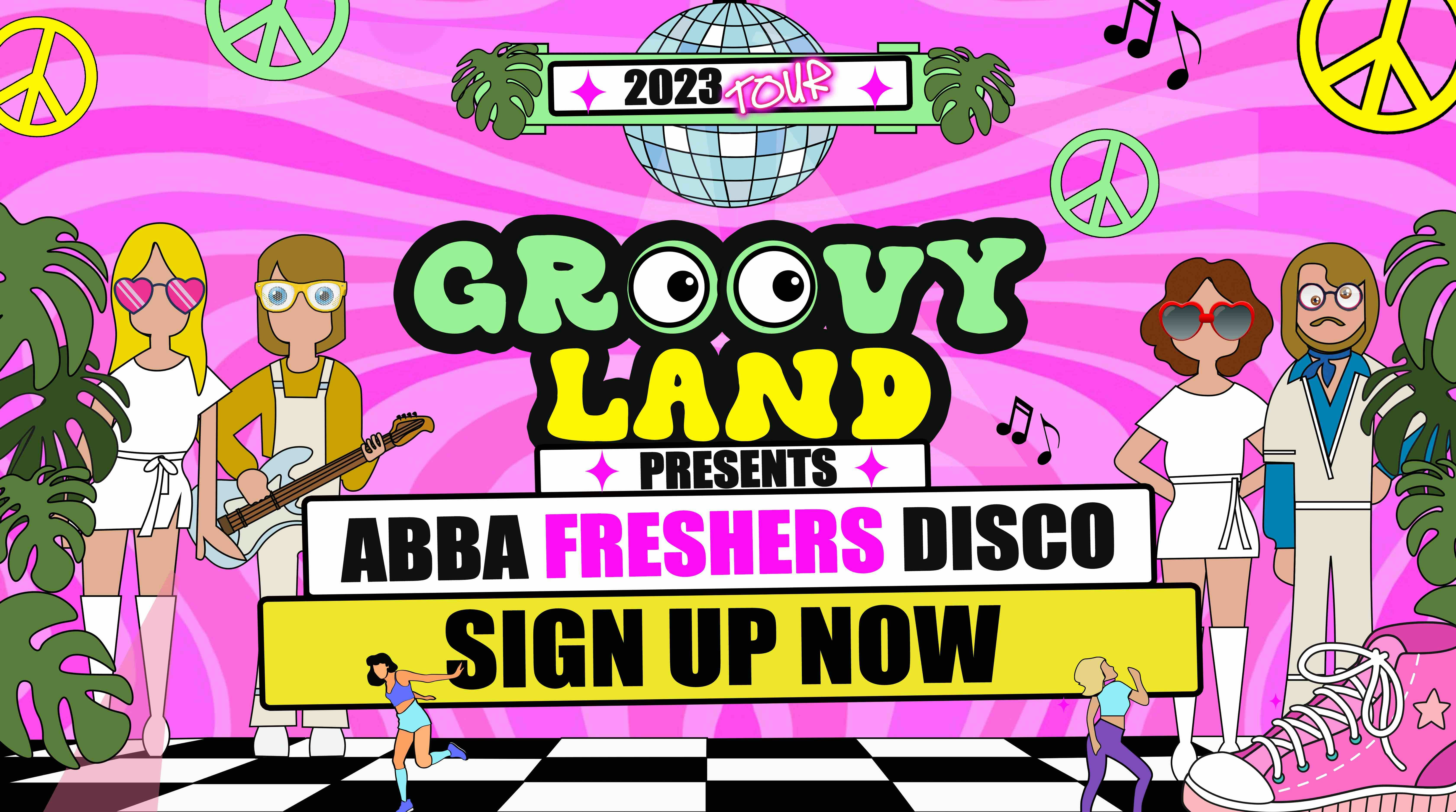 GROOVYLAND THE ULTIMATE FUNKY FRESHERS UK TOUR!! ☮️ ✌️ – PRE-SALE SIGN UP!