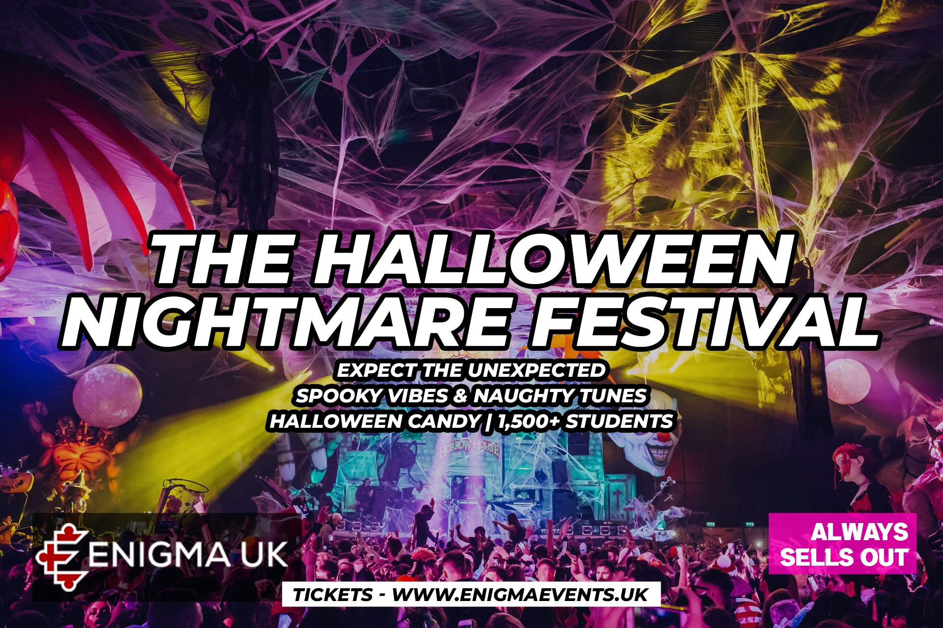 THE HALLOWEEN NIGHTMARE FESTIVAL – LONDON 2023