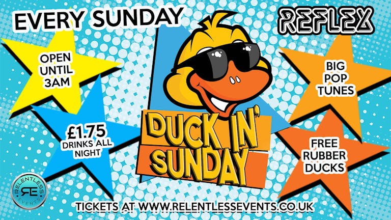 'Duckin' Birmingham's Biggest party Sunday at Reflex Birmingham