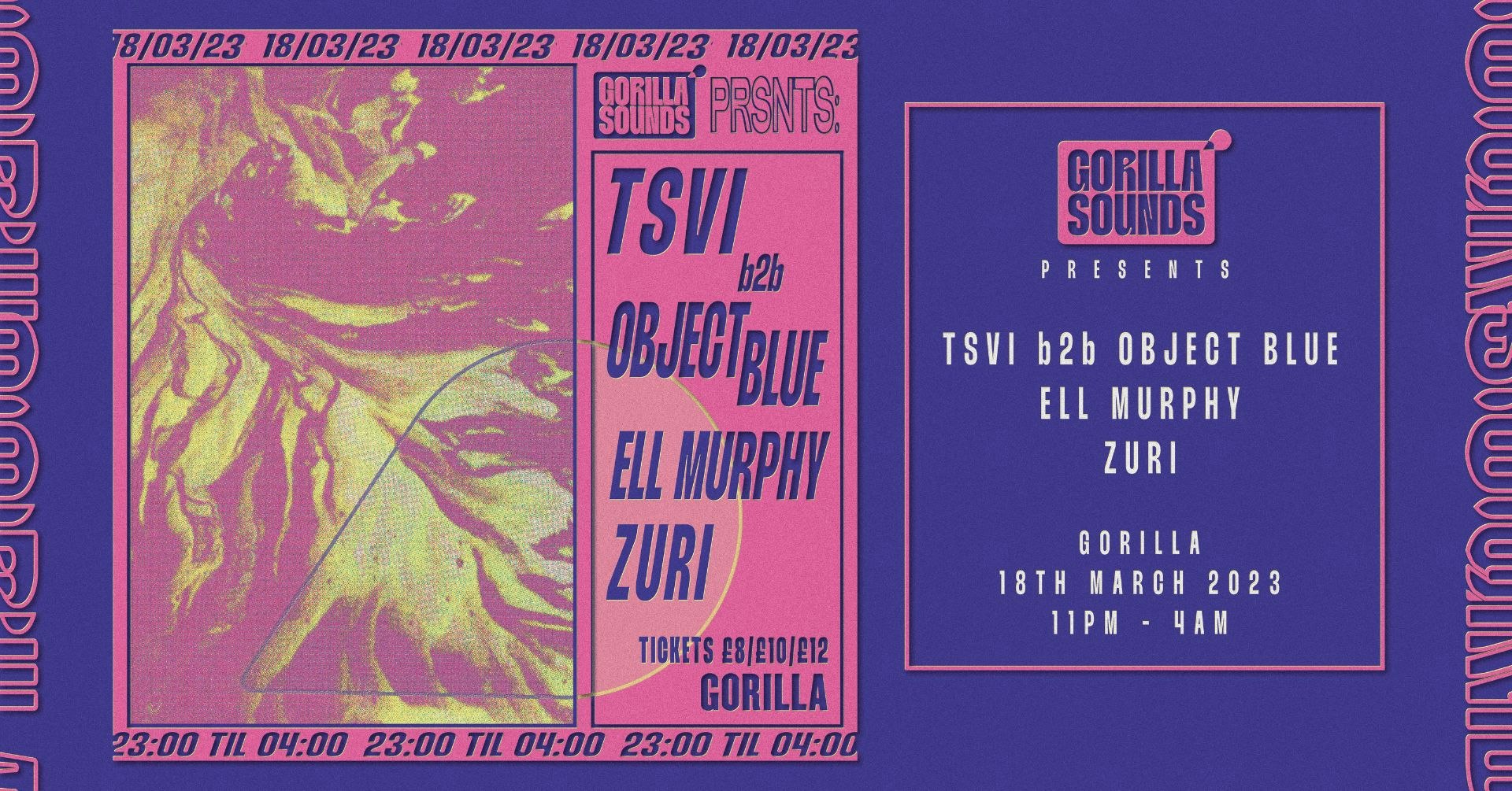 Gorilla Sounds: TSVI, object blue, Ell Murphy (Live)