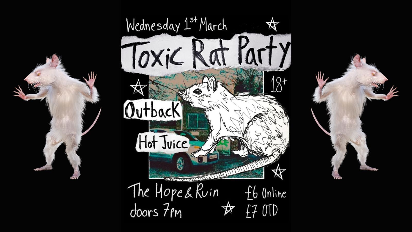 Toxic Rat Party + Support