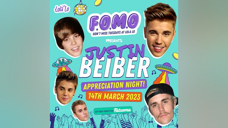 F.O.M.O - Justin Bieber Appreciation Night ❤️🎧🎶