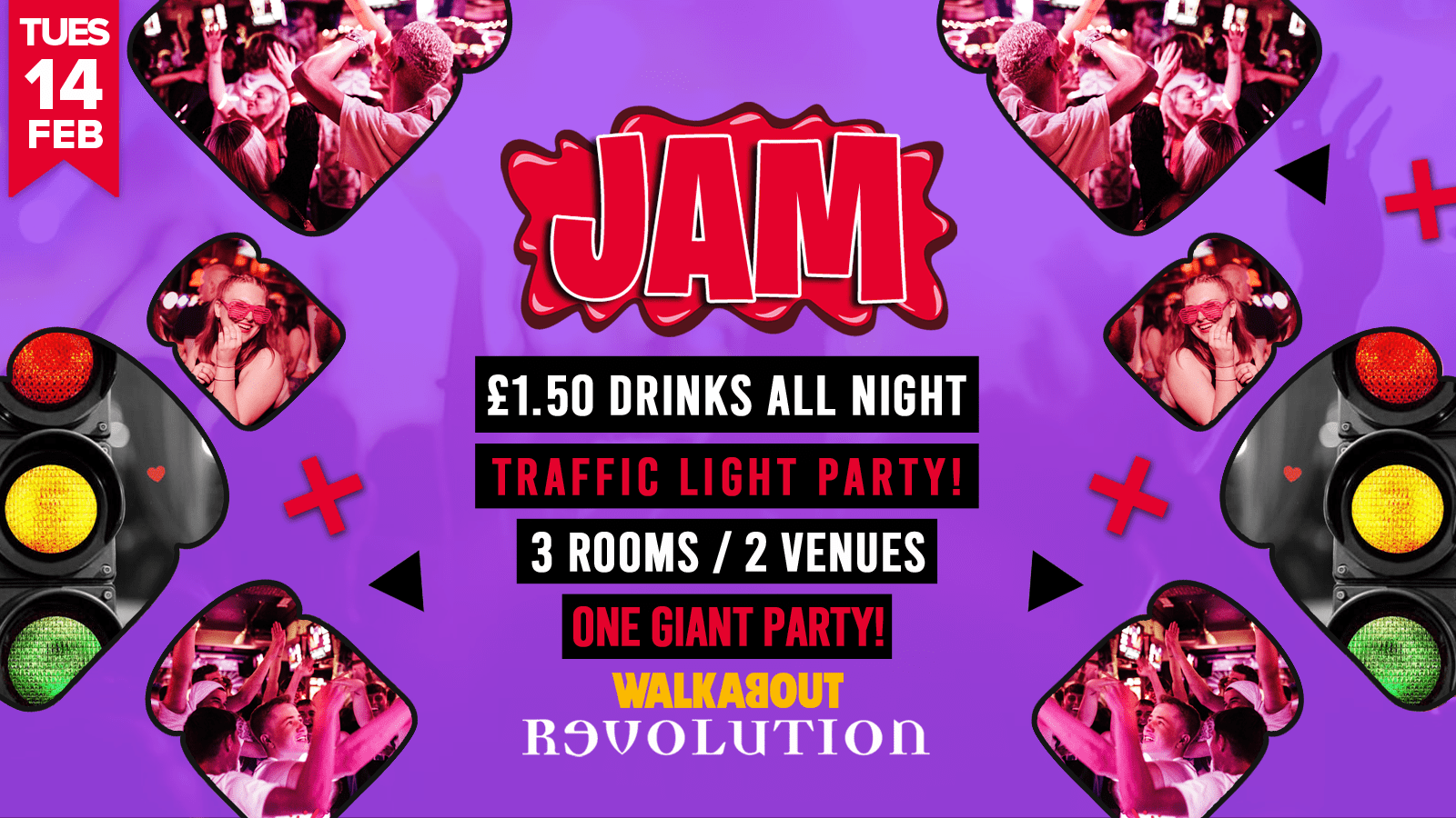Traffic Jam • Room 3 Of Toast • Walkabout & Revolution