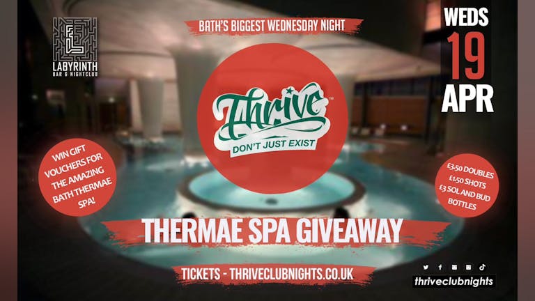 Thrive Wednesdays - Thermae Spa Giveaway