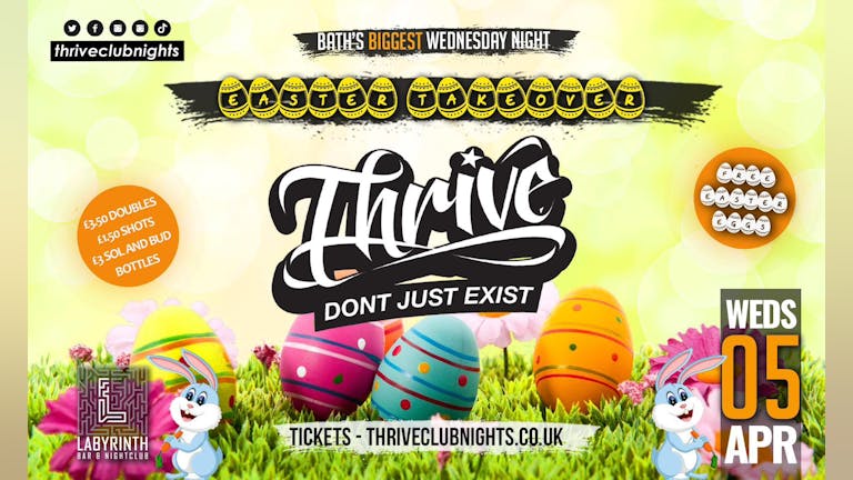 TONIGHT - Thrive Wednesdays - Easter Takeover!