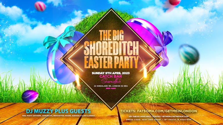 (CANCELLED) Catch Bar Shoreditch // Easter Bank Holiday Party (Easter Sunday - No Work Monday)