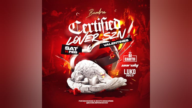 CERTIFIED LOVER SZN ~ valentines special 