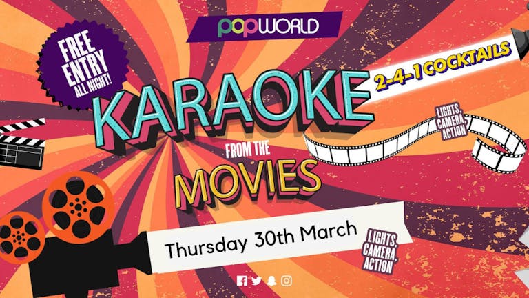Karaoke from the movies