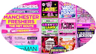 Official We Love Manchester Freshers Wristband