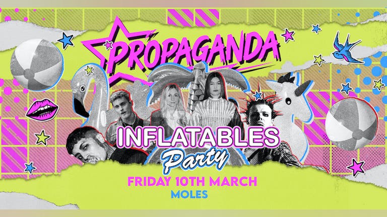 Propaganda Bath - Inflatables Party!