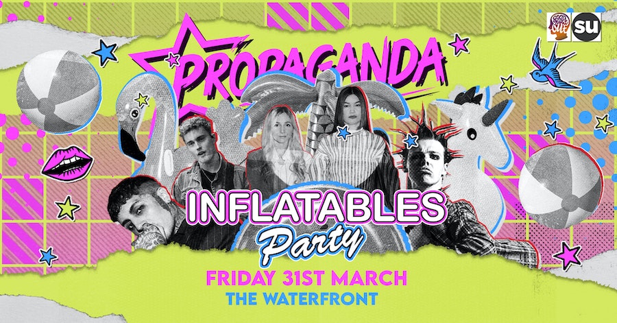 Propaganda Norwich – Inflatables Party!