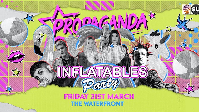 Propaganda Norwich – Inflatables Party!