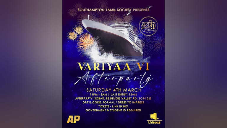 Variyaa VI Afterparty