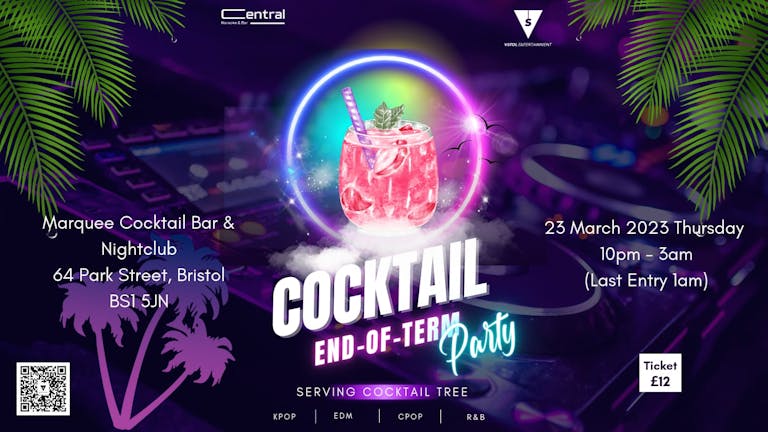 VSTOL X CENTRAL Cocktail End of Term Party Marquee Club 