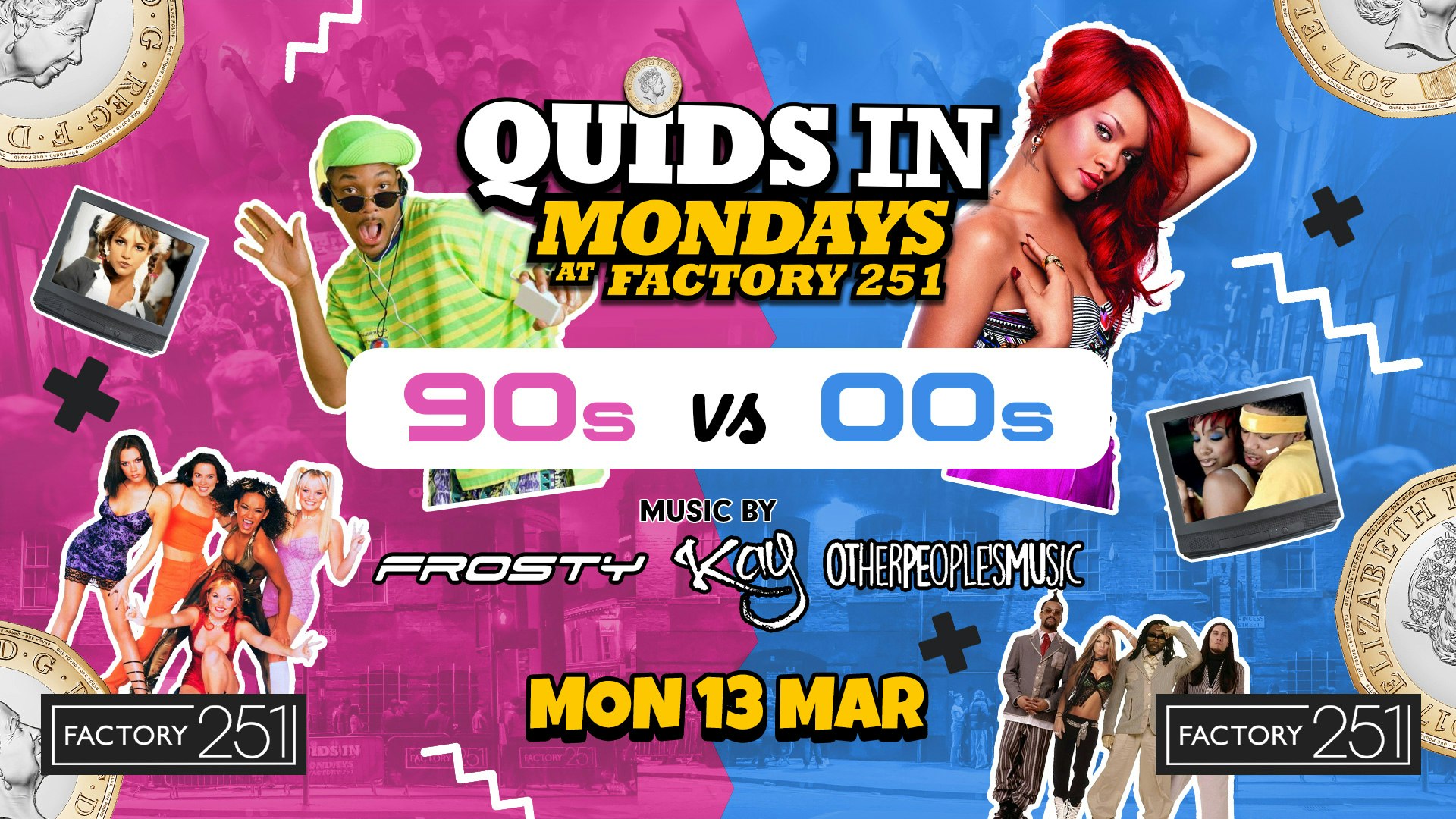 QUIDS IN 🏆 FACTORY | 90s vs 00s SPECIAL 🕺 MCR’s Biggest Monday  🙌