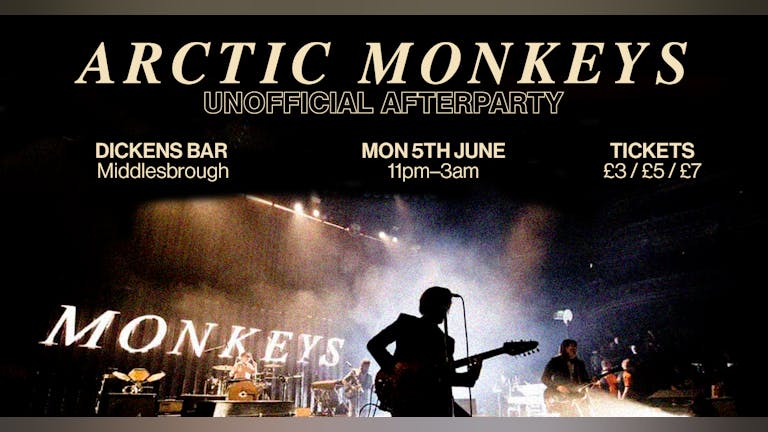 Arctic Monkeys Afterparty (Middlesbrough)