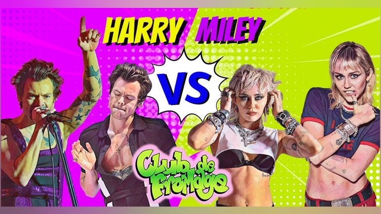 Club de Fromage - 8th April: Harry v Miley Easter Party