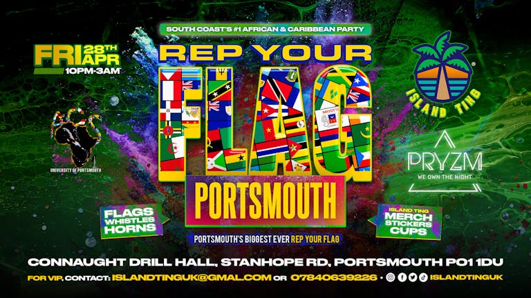 Rep Your Flag Portsmouth 🌴 (Island Ting) SOLD OUT 🔥